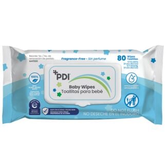 Nice 'n Clean Baby Wipes, 80/Pack, 12 Packs/Case