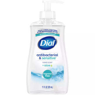 Dial® Liquid Soap Sensitive Skin, 11 Oz. Pump