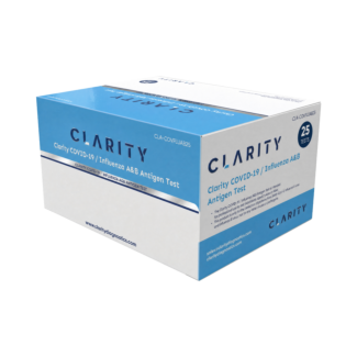 Clarity COVID-19 / Influenza A&B Test, 25/box
