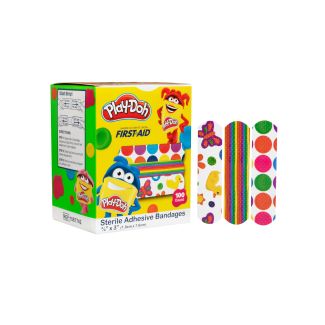Play-Doh Bandages, 3/4" x 3", 100/box