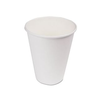 Economy 12 oz Paper Hot Cups, 50/sleeve