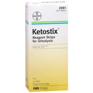 Bayer® Ketostix® Reagant Strips, 100/box