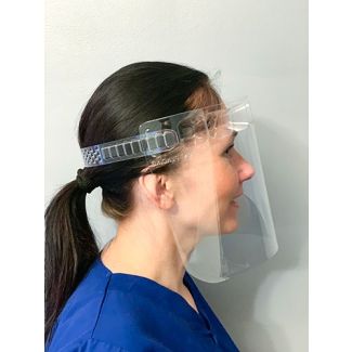 VisiGuard EcoShield Face Shield with Zip Strap