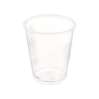 Clear 7 oz Plastic Cups, 100 per sleeve