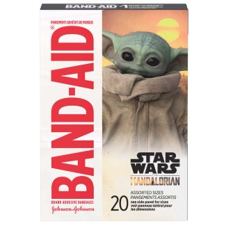 Band-Aid® Mandalorian Assorted Bandages, 20/Box