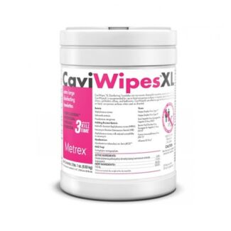 CaviWipes™ 2.0 Ex Lg Disinfecting Wipes, 9" x 12", 65/can