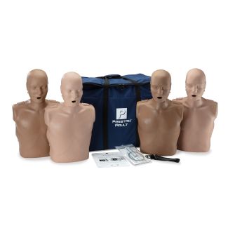 Prestan® Adult Diversity Manikin 4 Pack with CPR Monitor