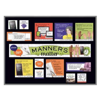 Manners Matter Bulletin Board Kit