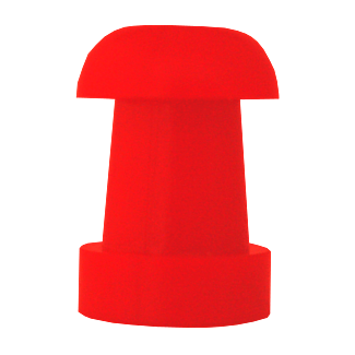 Grason PM Series Eartips, 9 mm, Red, 100/pack