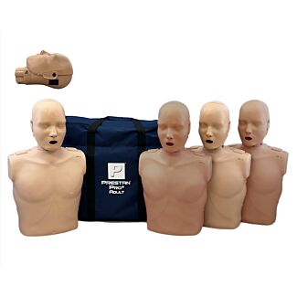 Prestan® Pro+ Adult Manikin, 4/Pack, Diversity Kit