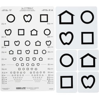 Proportional Spaced LEA Symbols® Chart Set, 10 Foot