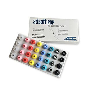 Adsoft™ POP Snap-On Silicone Eartips