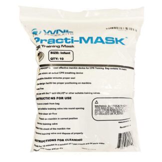Practi-Mask® Infant CPR Training Masks, 10 per bag
