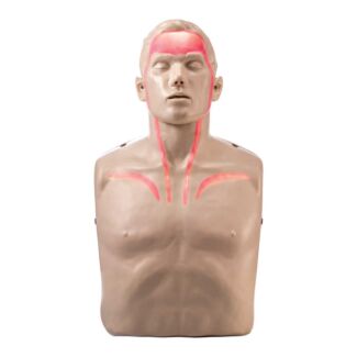 Brayden LED CPR Manikin w/Blood Flow Circulation-Red Lights