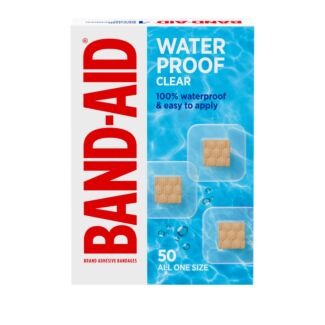 Band-Aid® Waterproof Clear Small Spots, 50/box