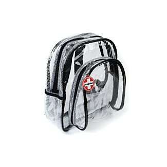 MobileAid Clear-View Backpack, Empty