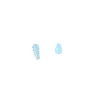 Path Medical Flanged Eartips, 3.8-7.2mm, blue, 100/bag