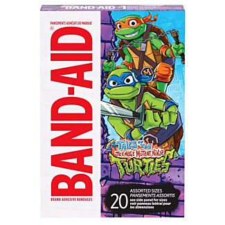 Band-Aid® TMNT Bandages, 20/box