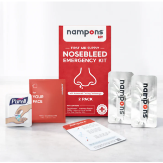 Emergency Nosebleed Kit™ by Nampons®