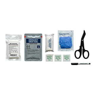 AutoTQ First Aid Supplies Kit