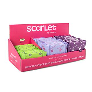 Scarlet by RedDrop Counter Top Dispenser with 65 Pads
