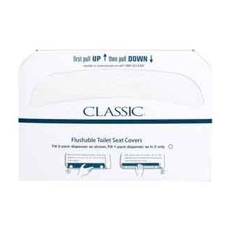 Toilet Seat Covers, 250/Pkg
