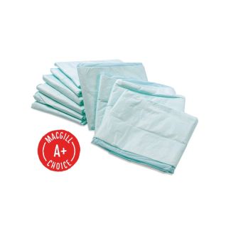 Disposable Underpads, 17" x 24", 100/Bag