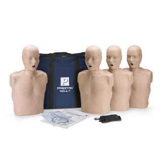 Prestan Adult Manikin 4-Pack with CPR Rate Monitor