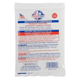 Reusable Therma-Kool 4" x 6" Cold/Hot Pack