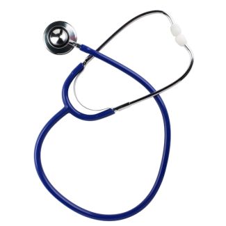 Economy Dual Head Stethoscope, Blue
