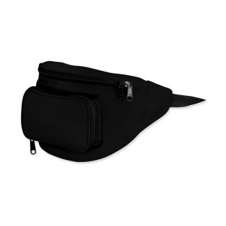 Nylon Fanny Pack, Black