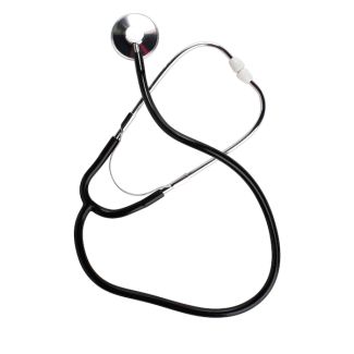 Economy Single Head Stethoscope, Black