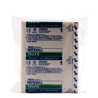 Kendall Sterile 3" x 4" Telfa Pads, 100/Box