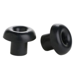 Soft Rubber Mushroom Ear Tips for all Binaurals, 1 Pair
