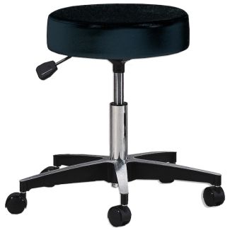 Adjustable Five Leg Stool - Black w/o Backrest