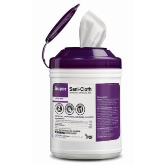 PDI® Super Sani-Cloth® Germicidal Wipes, 160/Can