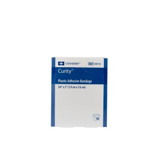 Covidien Curity® 3/4" x 3" Plastic Bandages, 50/Box
