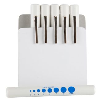 Disposable Penlight with Pupil Gauge, 6/Pack