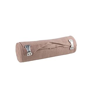 Economy 6" x 5 Yds Elastic Bandage with Clips