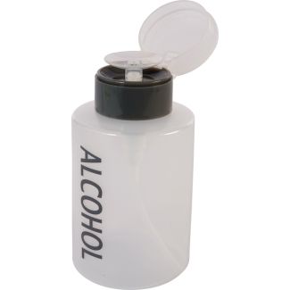 9 Oz Utility Dish-Type Dispenser, Labeled "Alcohol"