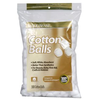 (Discontinued) Non-Sterile Cotton Balls, 300/Bag
