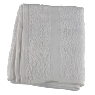 15" x 25" Huck Hand Towel, White