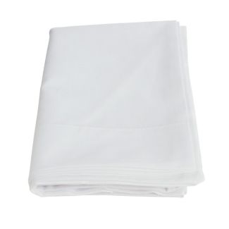 Pillow Case, White, Poly/Cotton Blend