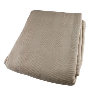 Beige Thermal Blanket, 66" x 90"