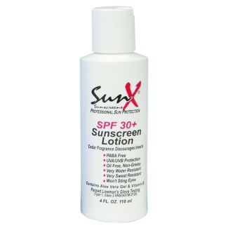 4 Oz SunX Sunscreen (SPF 30)