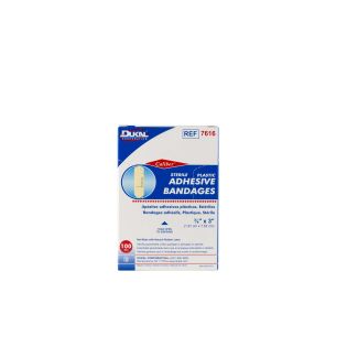 3/4" x 3" Plastic Bandages, 100/Box