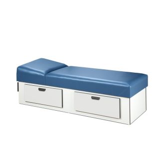 [$] Liana Recovery Couch w/2-Drawer Base, Non-Adj. Headrest
