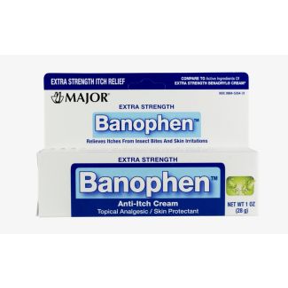 Diphenhydramine Cream, 2%, 1 Oz Tube