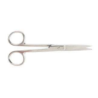 Operating Scissors, Straight, 5-1/2", Sharp/Sharp