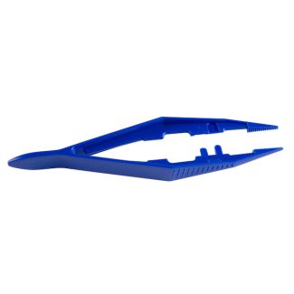 Disposable Plastic Tweezers, 4", 100/Bag